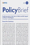 Food Insecurity in the Horn of Africa and Its Impact on Peace in the Region