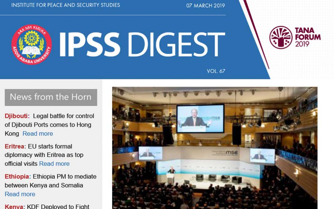 IPSS Digest Volume. 67