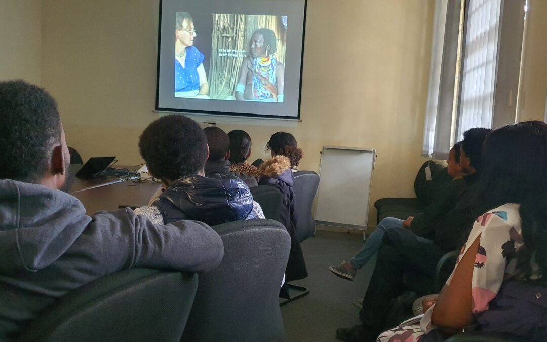 IPSS MA students were shown a documentary video on traditional peacemaking practices