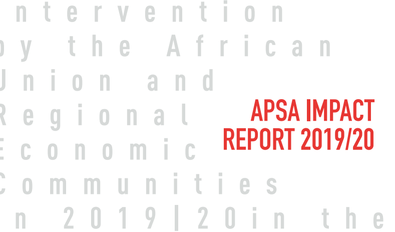 APSA Impact Report 2019-2020