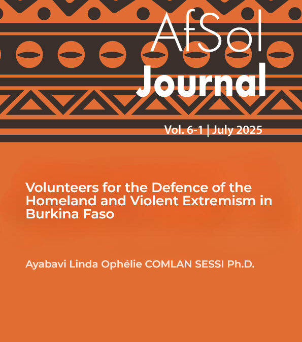 Volunteers for the Defence of the Homeland and Violent Extremism in Burkina Faso