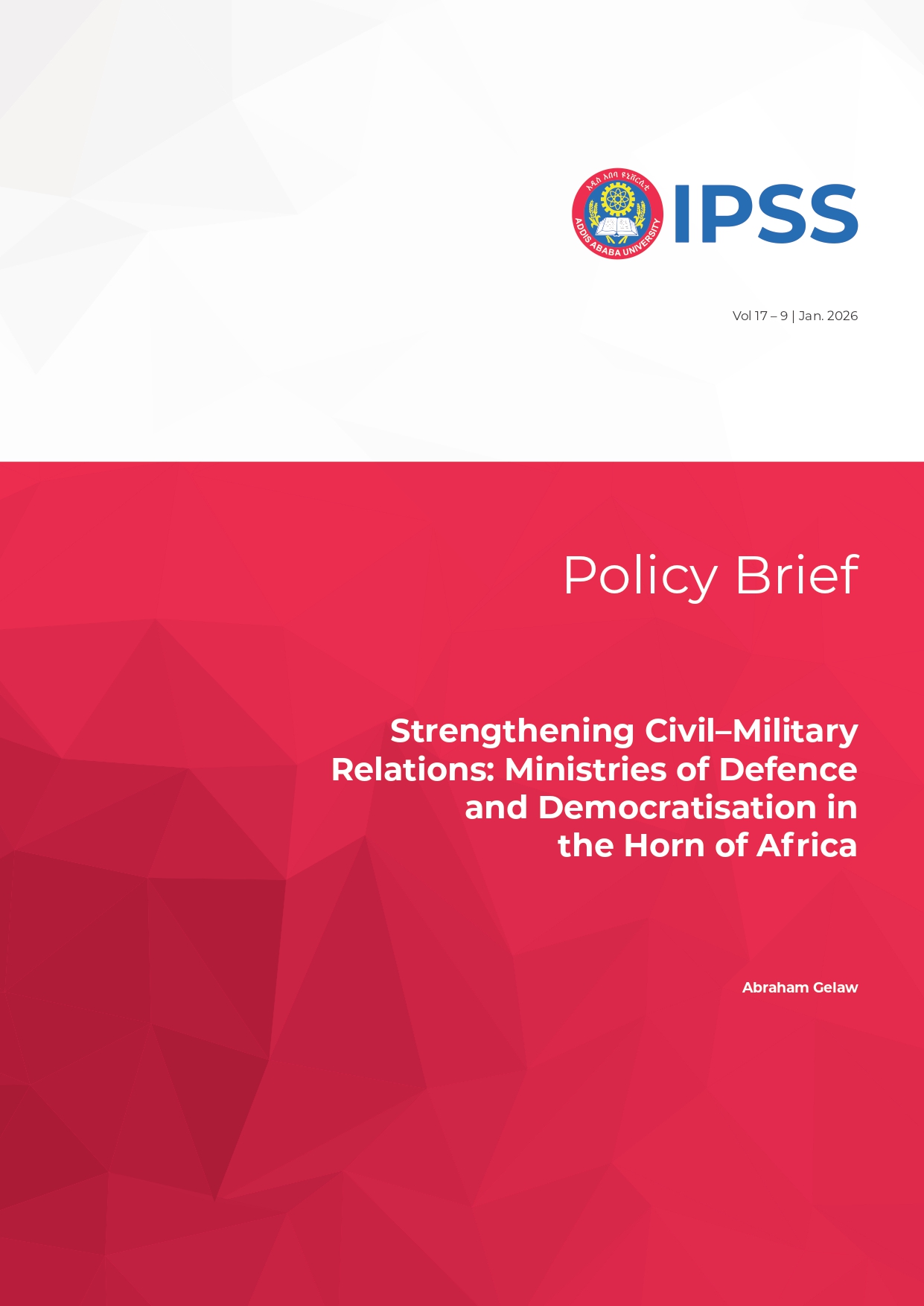 Strengthening Civil–Military Relations: Ministries of Defence and Democratisation in the Horn of Africa