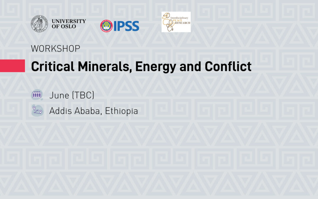 Critical Minerals, Energy and Conflict