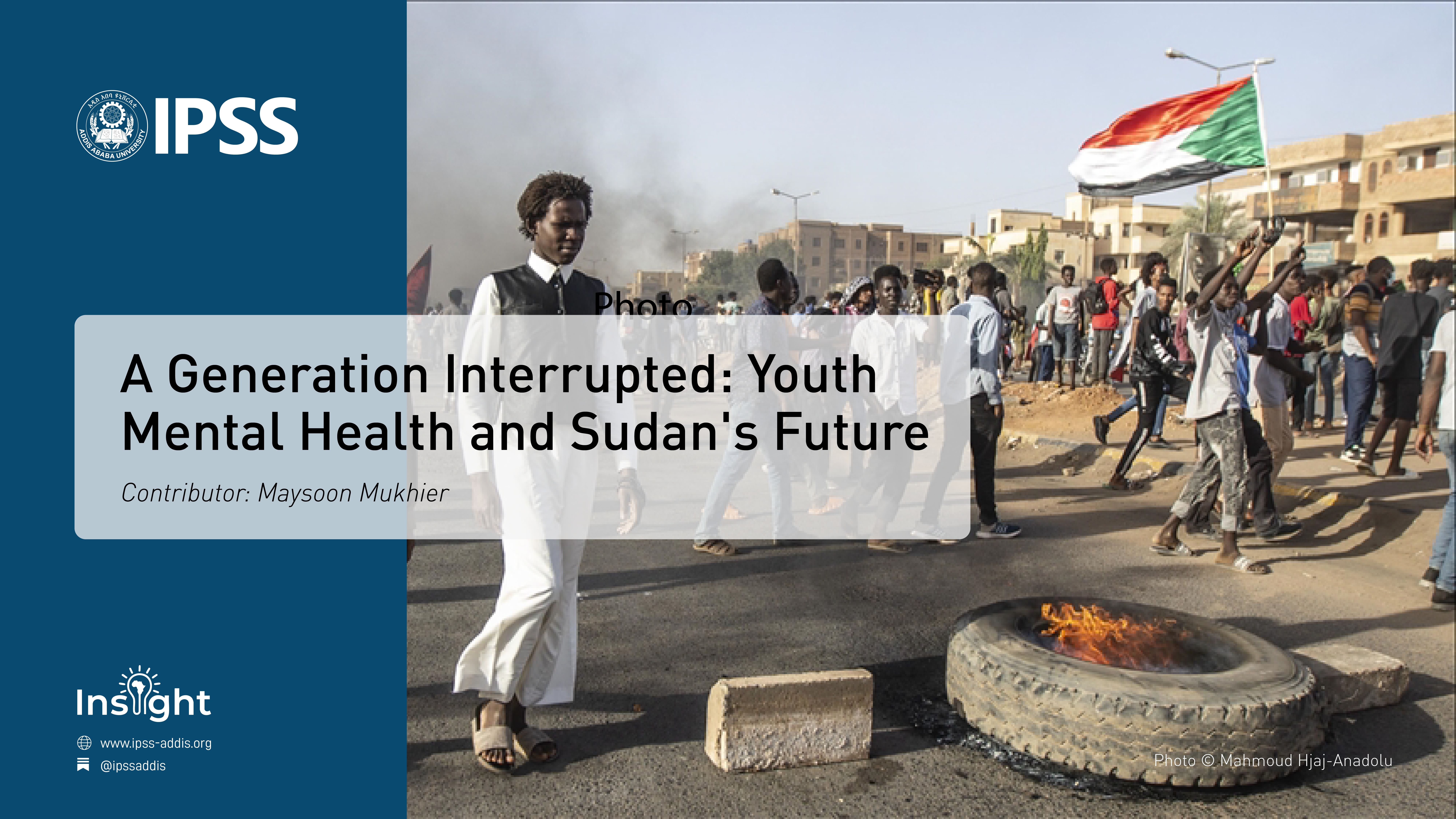 A Generation Interrupted: Youth Mental Health and Sudan’s Future