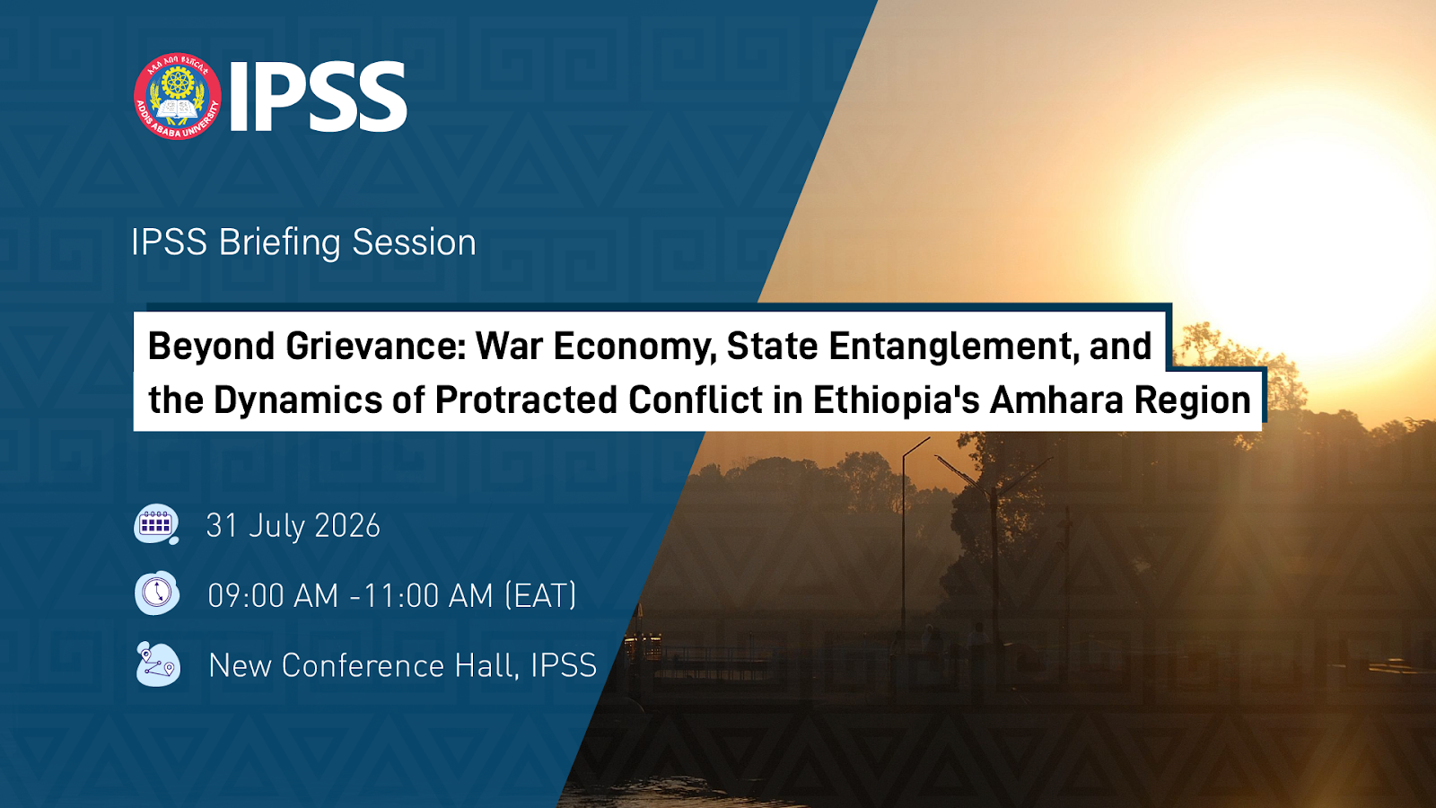 Beyond Grievance: War Economy, State Entanglement, and the Dynamics of Protracted Conflict in Ethiopia’s Amhara Region