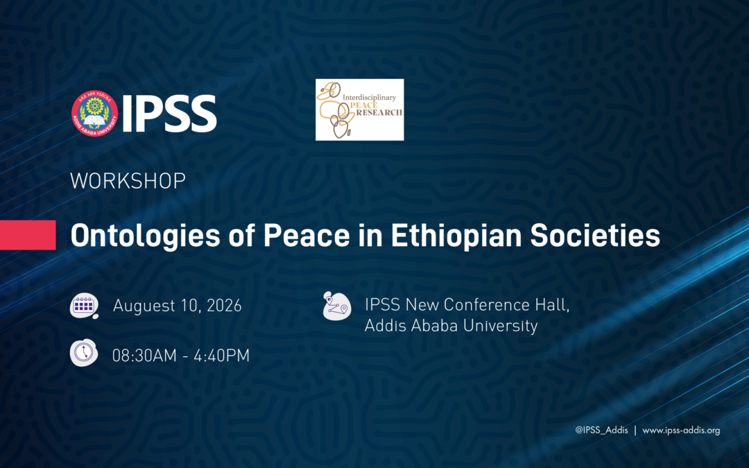 Ontologies of Peace in  Ethiopian Societies