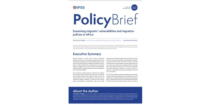 Examining migrants’ vulnerabilities and migration policies in Africa